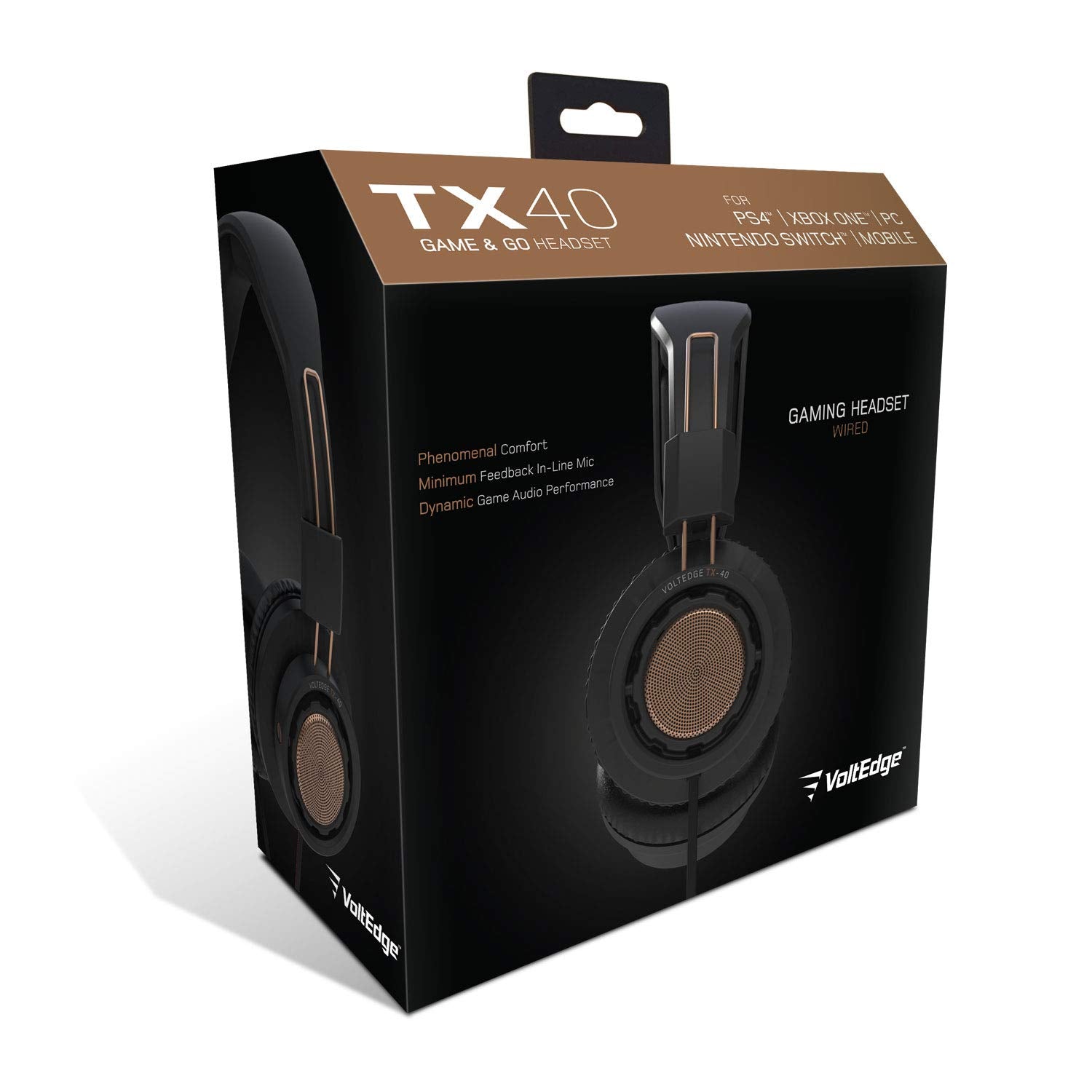 Voltedge Tx40 Auriculares Universal Con Cable Para PS4 - (PlayStation 4) y Nintendo Switch Voltedge Tx40 Auriculares Universal Con Cable Para PS4 - (PlayStation 4) y Nintendo Switch